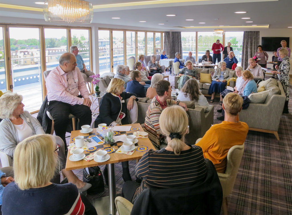 Views of the April 2019 New Members Meeting