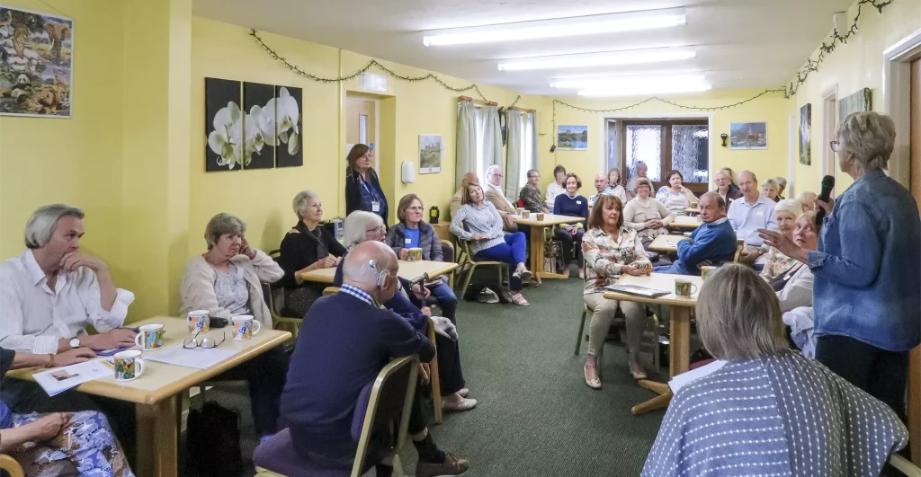 New Members Coffee Morning 23/05/2022 was held in the Social Club, Willows Riverside Park.