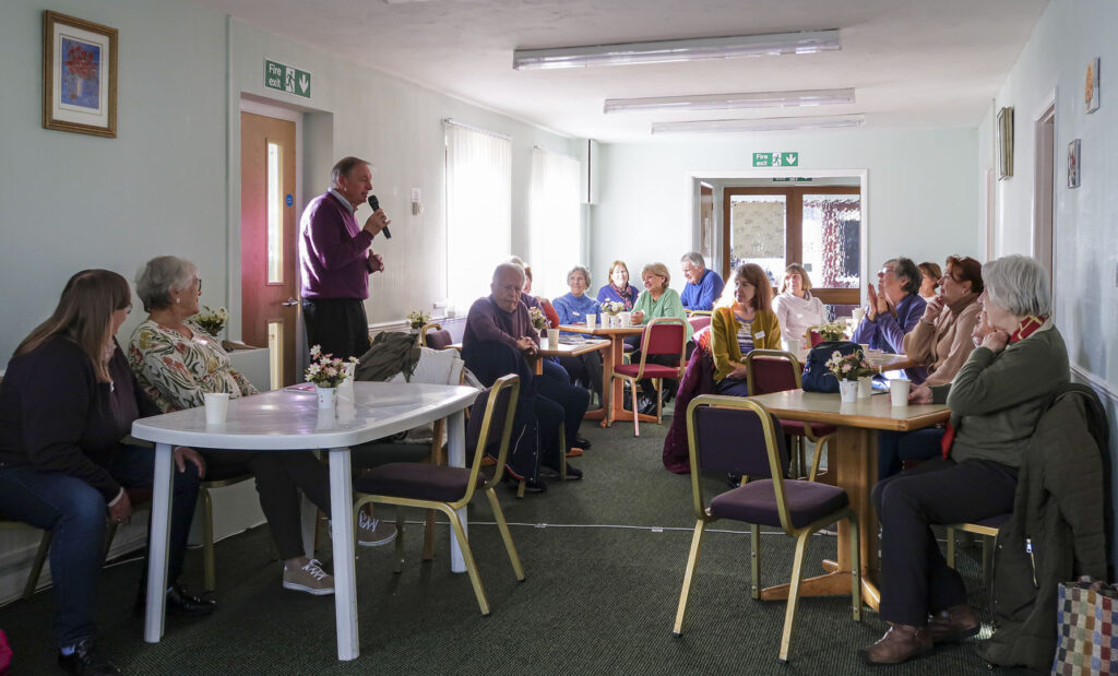 New Members Coffee Morning 18/11/2022 was held in the Social Club, Willows Riverside Park.