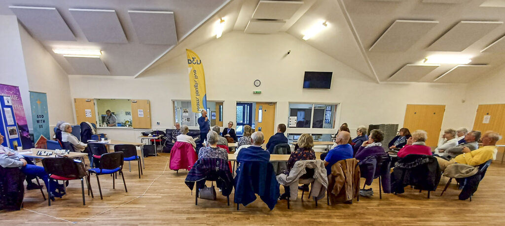 New Members Coffee Morning 26/02/2024 was held in the Methodist Church, Smiths Lane.