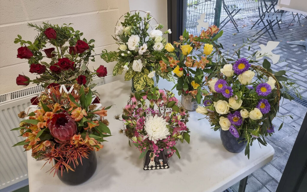 Windsor u3a flower arrangements