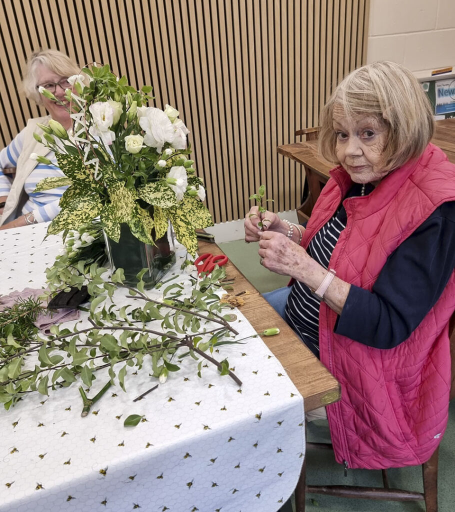 Windsor u3a flower arrangements